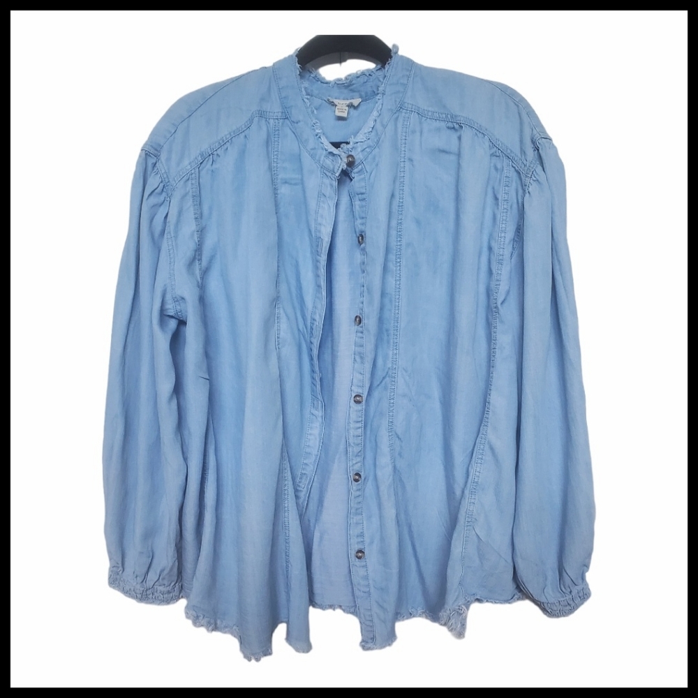 Ott I Long Sleeve I Button Down Top